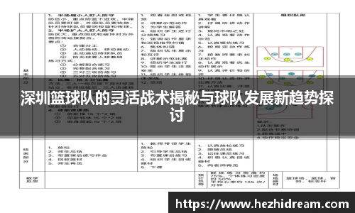 深圳篮球队的灵活战术揭秘与球队发展新趋势探讨